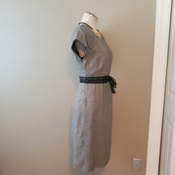 Worthington Houndstooth Pencil Dress - Picture 4 of 6